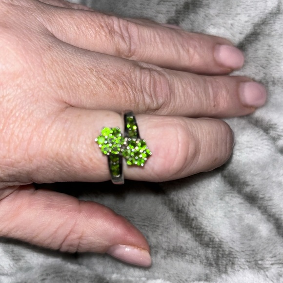 Sterling Silver Chromediopside Ring - Picture 3 of 4